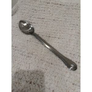 Commercial Grade Slotted Serving Spoon Stainless Steele Piazza Brand